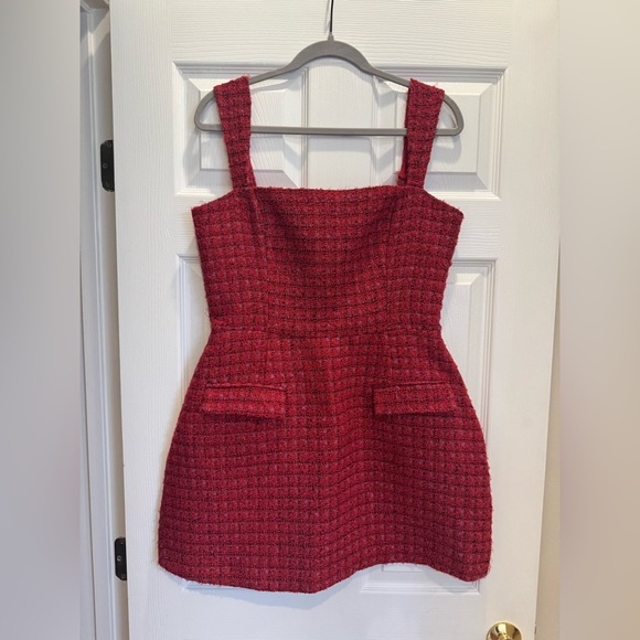 Amanda Uprichard Bethany Skort Romper in Durham Tweed - Picture 2 of 4